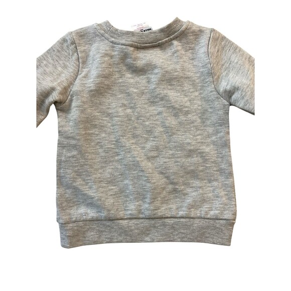 Hello Kitty Toddler Sweatshirt 18M Gray Red Bow Pullover Sanrio Baby Girl - Picture 4 of 6